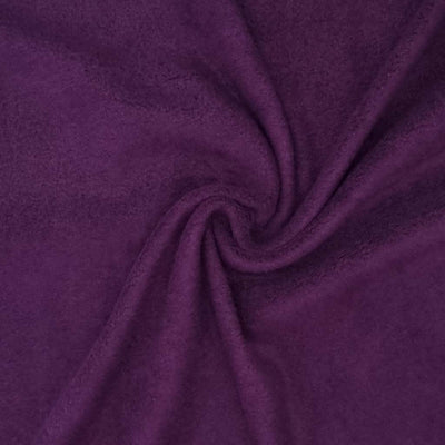 Fleece side of purple alpine fleece