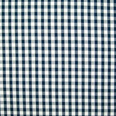 1/4" Corded Gingham Check - Navy