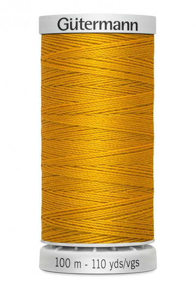 Gutermann Thread - Extra Strong - 100 Metres - Yellow/Gold