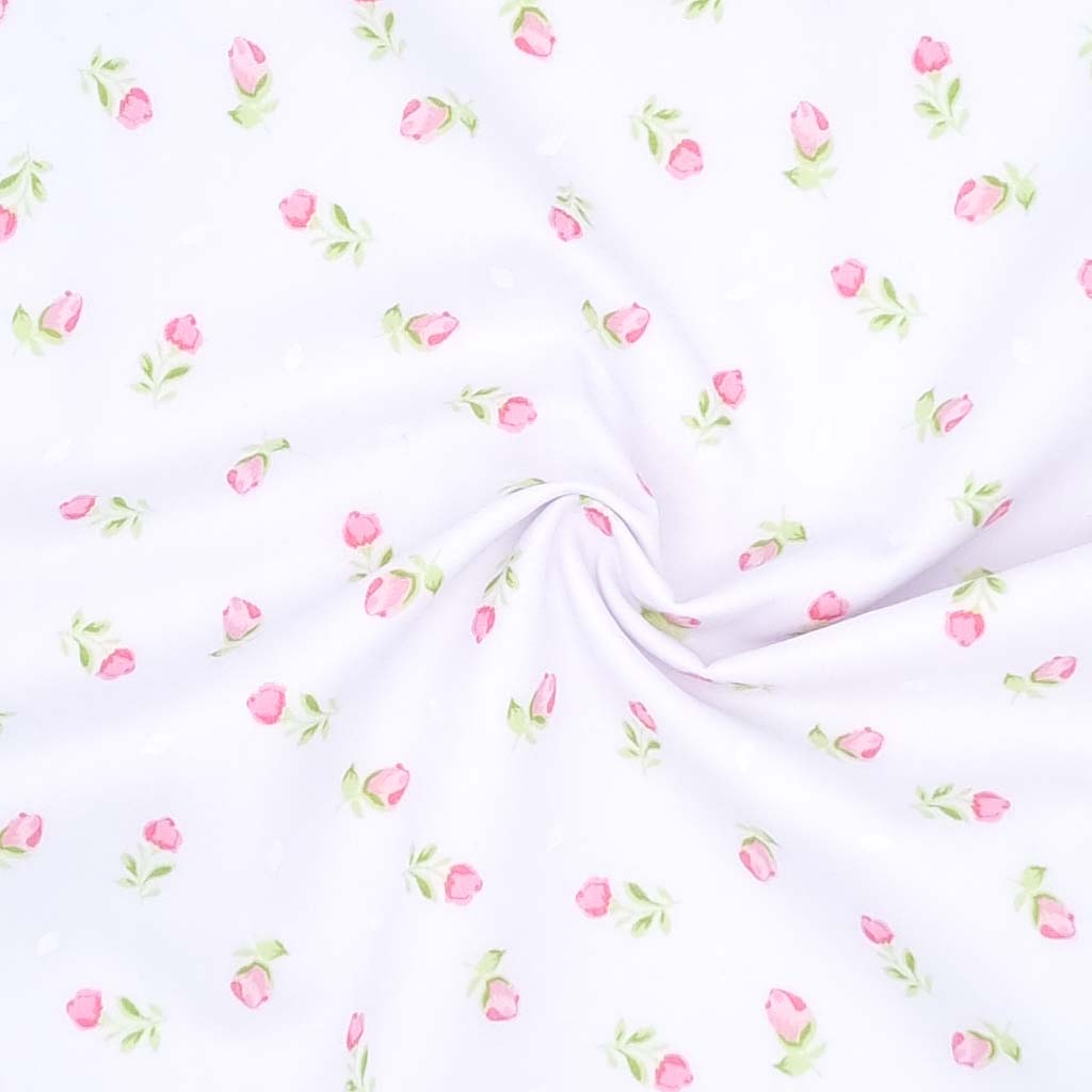 White print fabric new arrivals