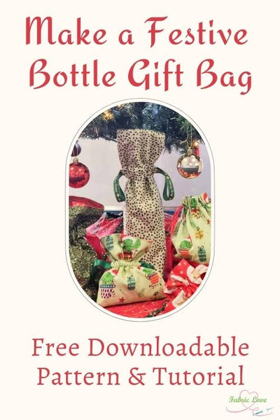 How to Make a Wine Bottle Gift Bag