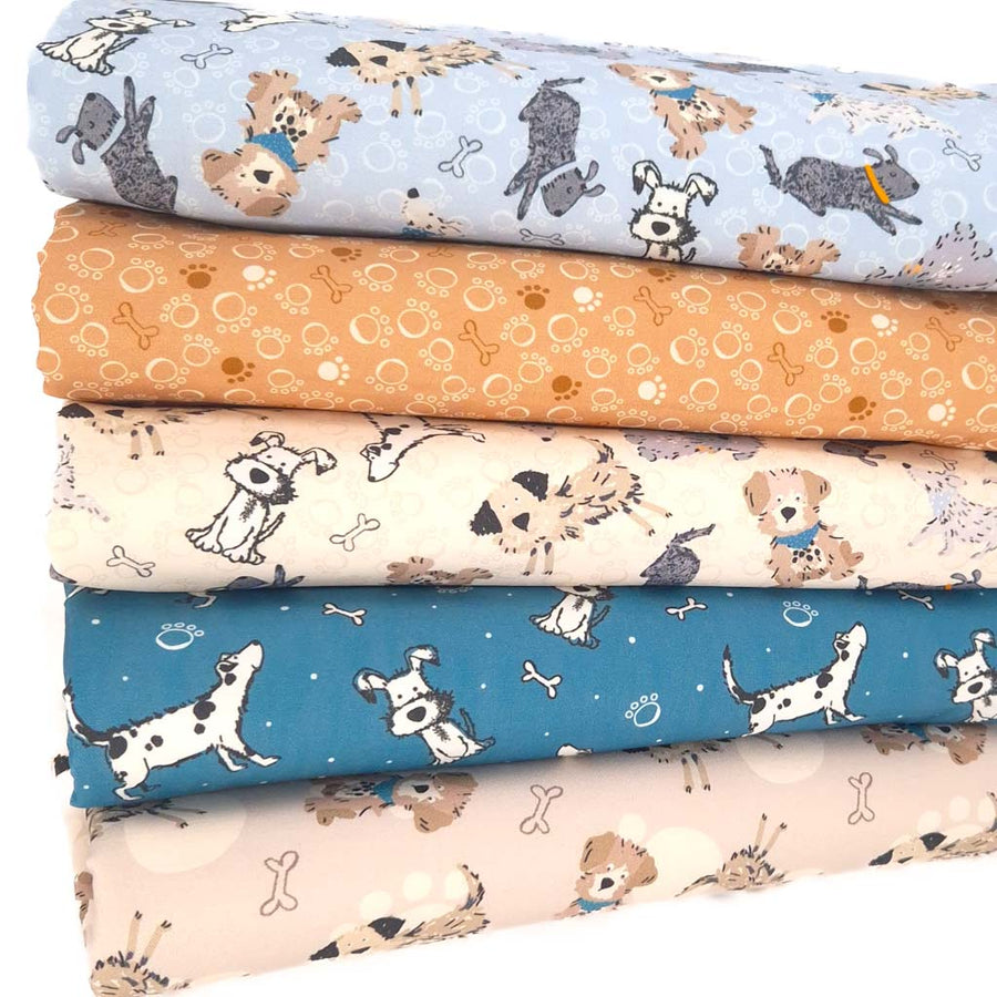 Soimoi 8 Pc Fat Quarter Bundle- Bloemen Print 18 X 22 Diy Patchwork- 100% Katoen Pre-Cut Quilting Fabric (Medium Blauw Soimoi 8 Pc Fat Quarter Bundle- Bloemen Print 18 X 22 Diy Patchwork- 100% Katoen Pre-Cut Quilting Fabric (Medium Blauw