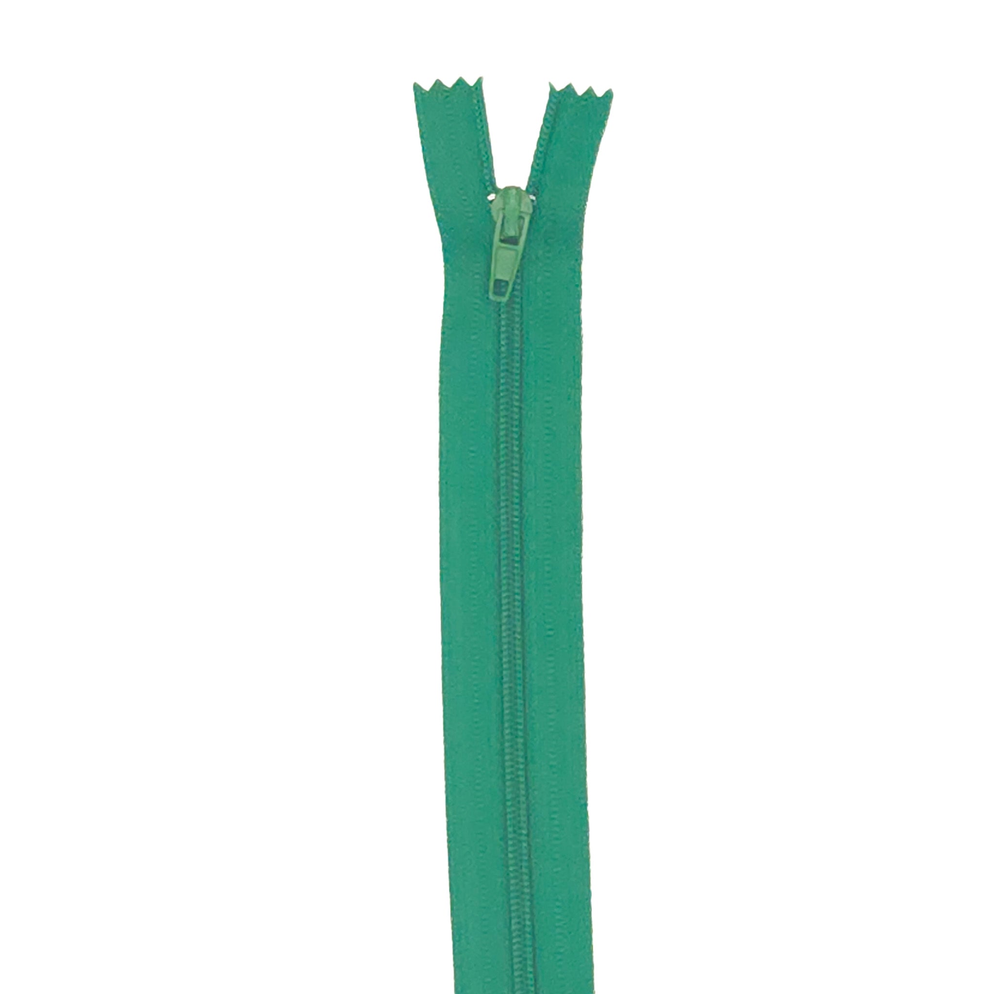 No 3 Closed End Nylon Zip - Forest Green