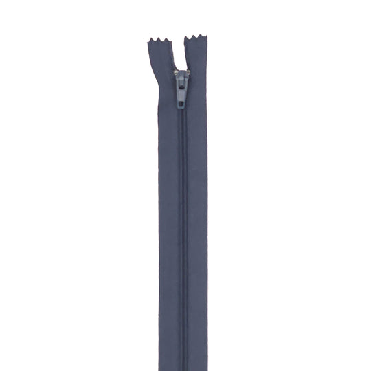 No 3 Closed End Nylon Zip - Slate Grey