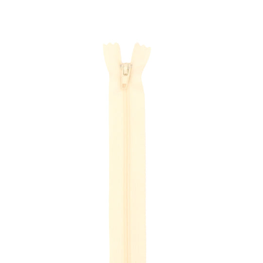 No 3 Closed End Nylon Zip - Buttercream