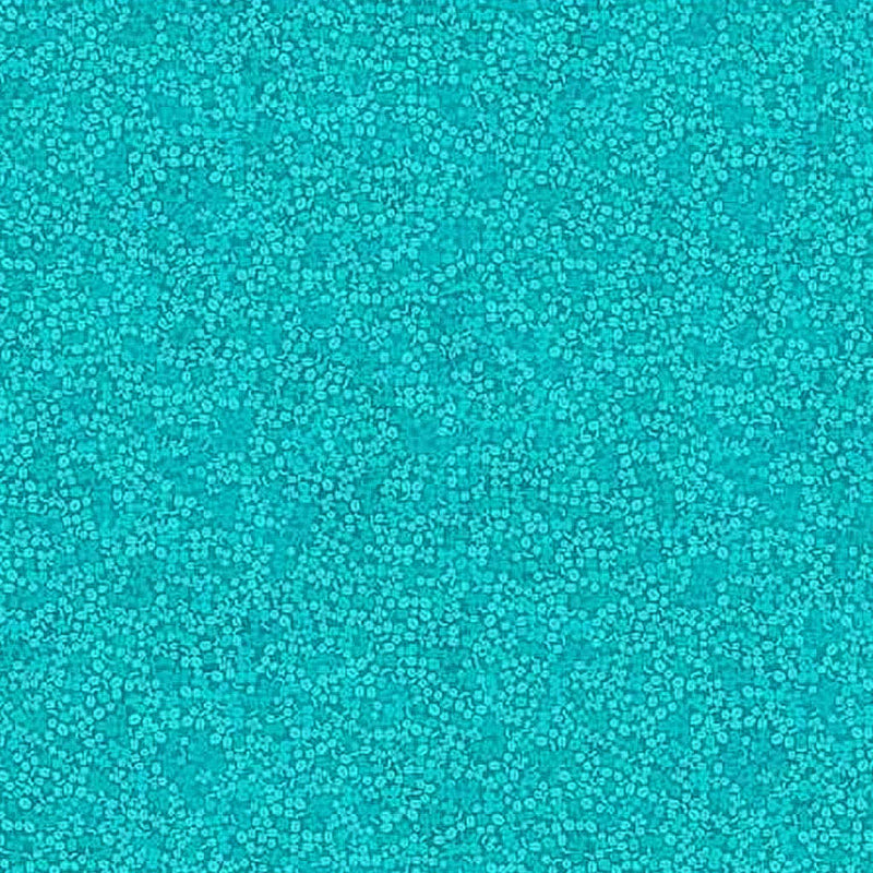Stof Brighton cotton blender quilting fabric in turquoise
