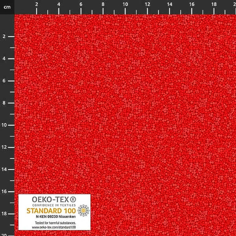 Stof Brighton - Quilting Cotton Blender - True Red