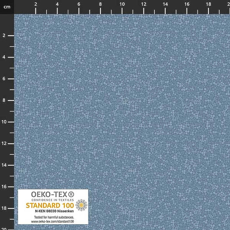 Stof Brighton - Quilting Cotton Blender - Denim Blue