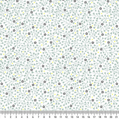 Fat Quarter Bundle - Inflorescence by Lewis & Irene - Yellow