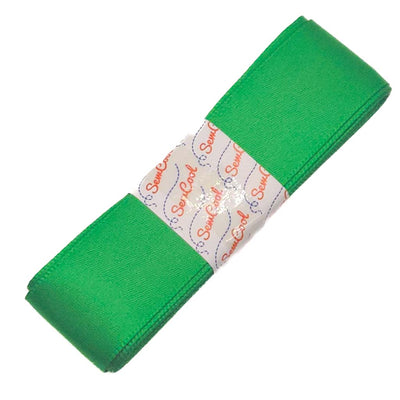 25mm bottle green satin ribbon