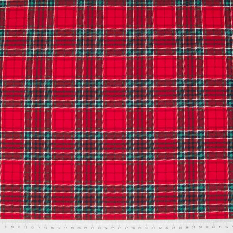 Reindeer & Tartan - Christmas Cotton Half Metre Bundle