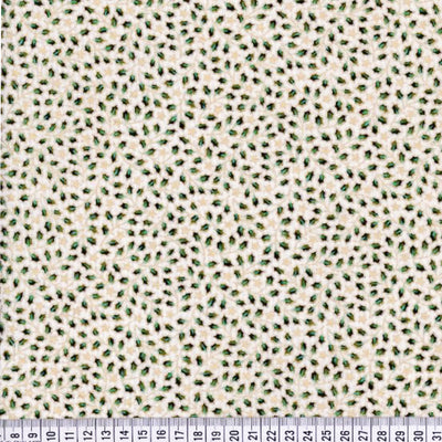 Mini Holly & Star - Christmas Cotton Fabric - Half Metre Bundle
