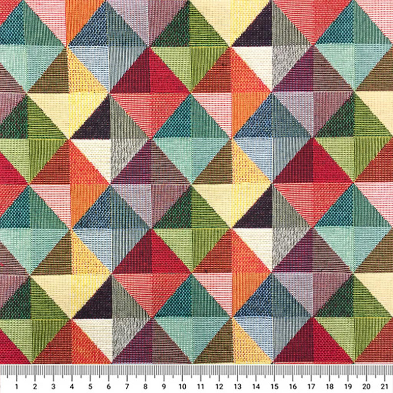 Big Holland upholstery tapestry fabric with a cm ruler