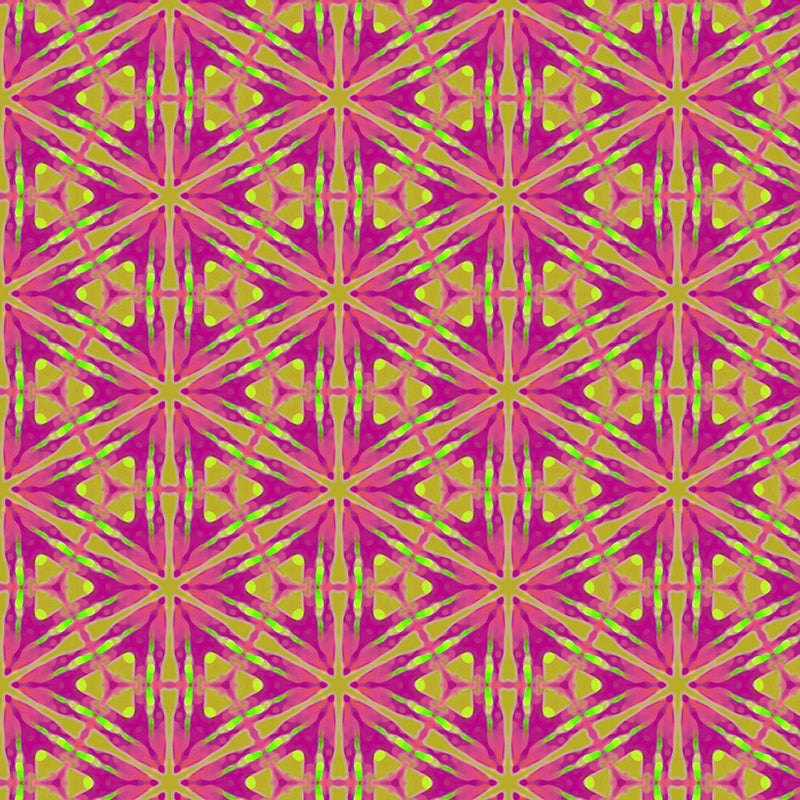 A geometric honeycomb pattern printed on a cotton quilting fabric