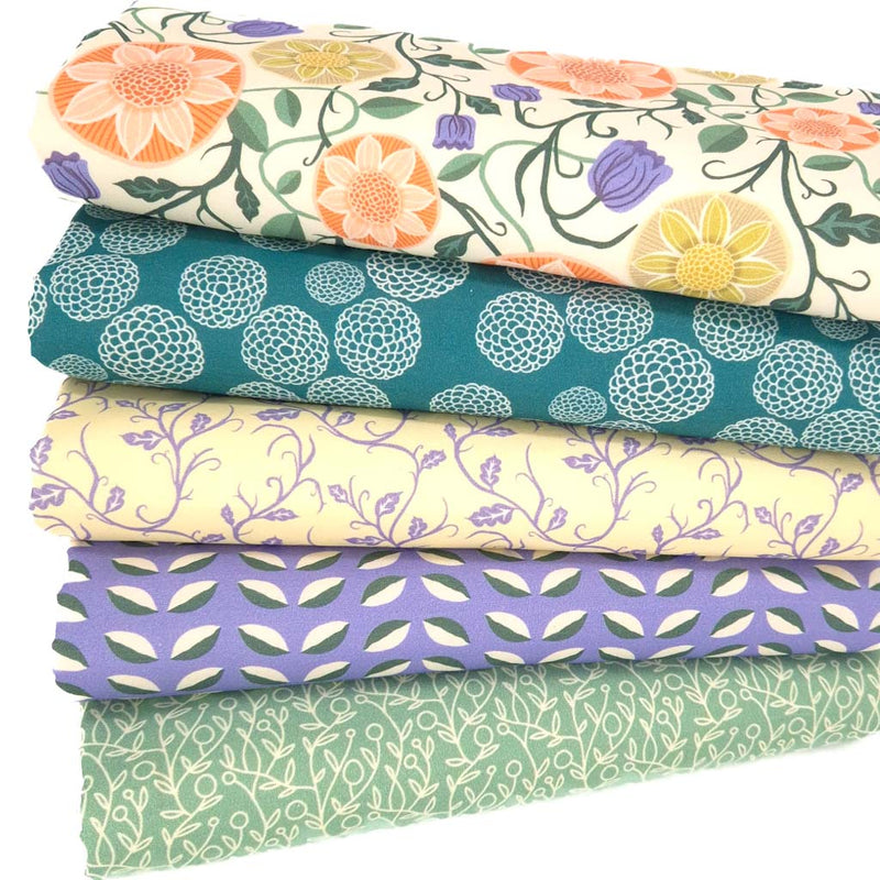 Fat Quarter Bundle - Lillycraft by Savanna Rawson - Cotton