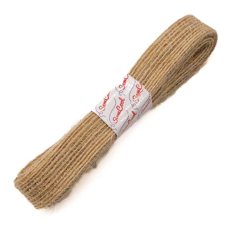 15mm hessian burlap ribbon