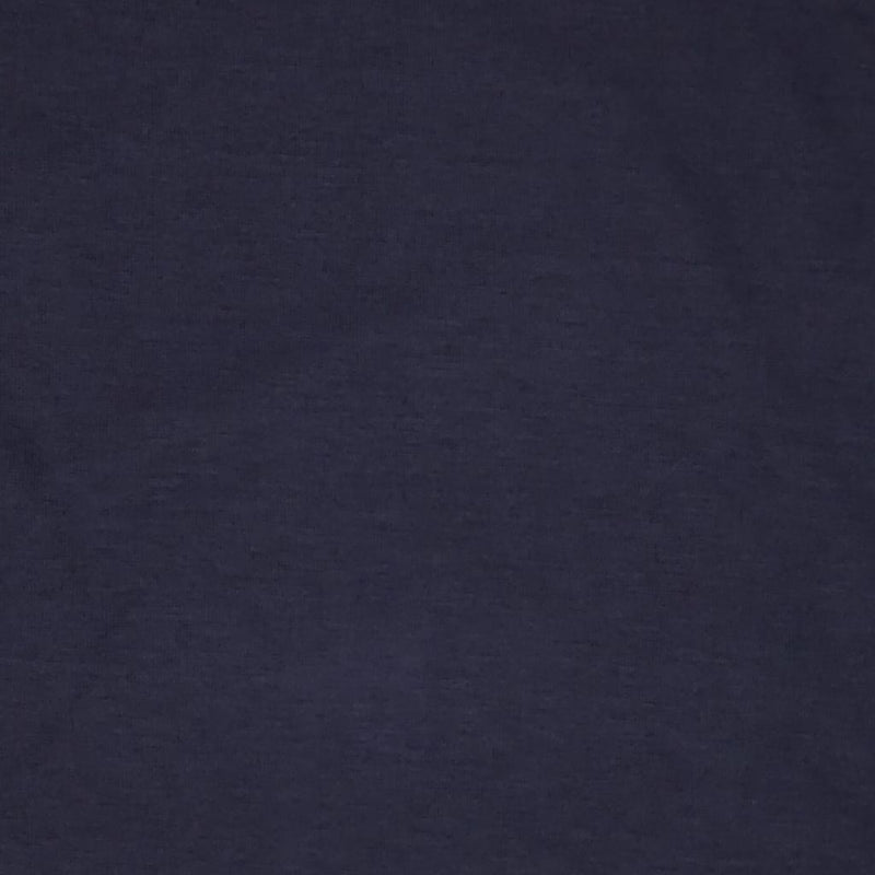 Navy viscose jersey fabric