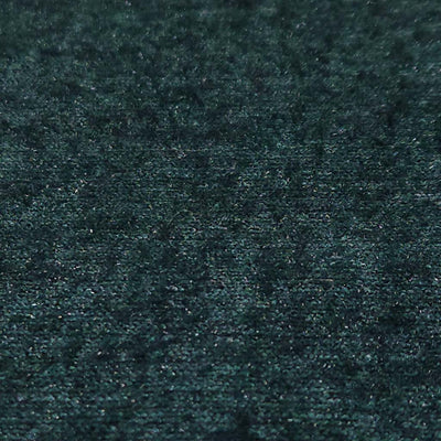 Bottle green knitted corduroy fabric
