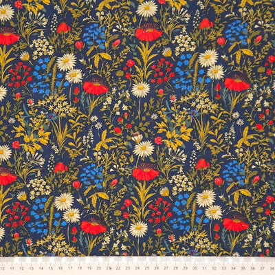 Wild Flowers - Cotton Needlecord - Corduroy