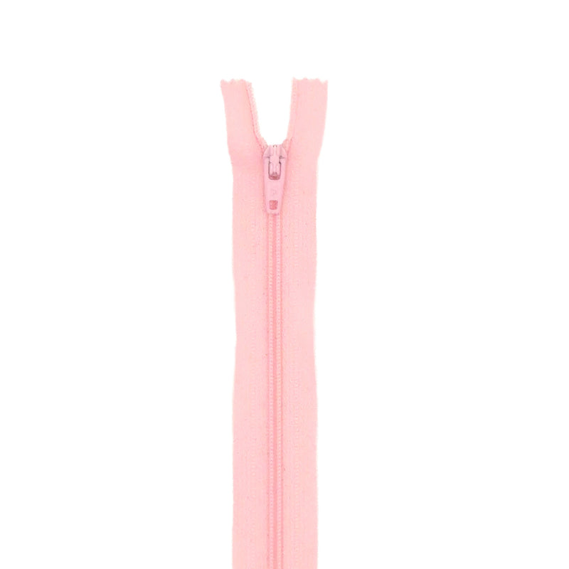 No 3 pale pink zip