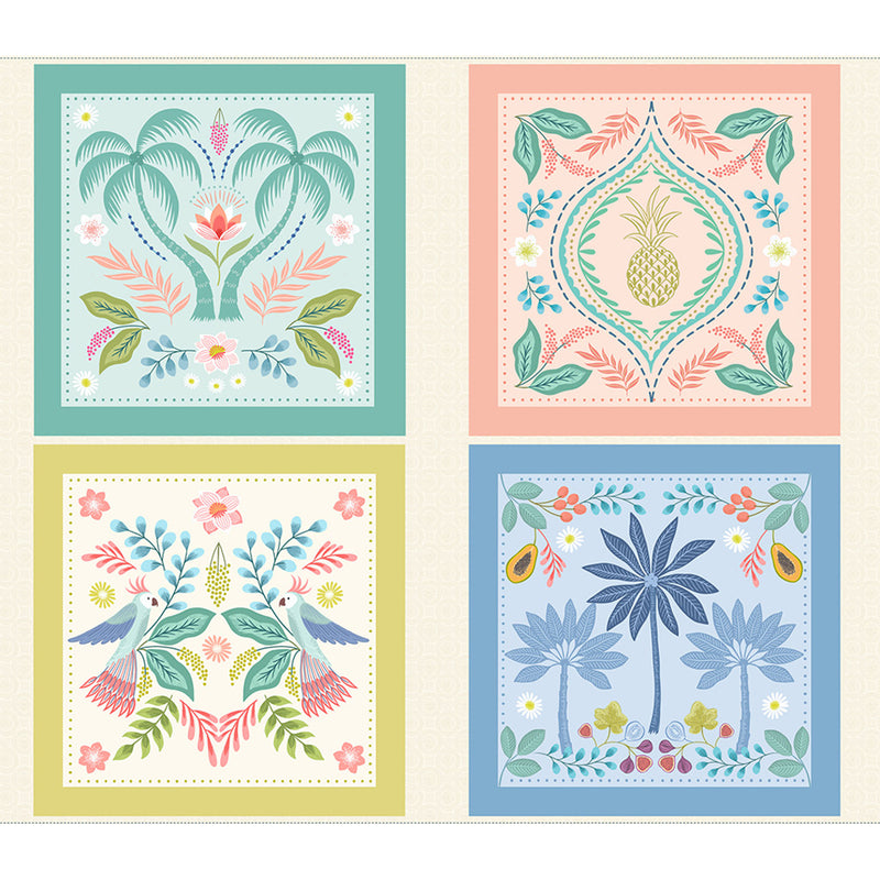 Paradise cushion panels