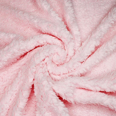 Super soft cuddle fleece in pink