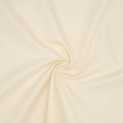 Plain cotton poplin in natural by Rose & Hubble