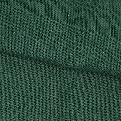 Up close bottle green hessian