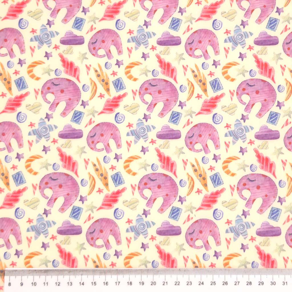 Kids Children Novelty Fabric Prints - Polycotton – Multiple Designs & Sizes - Picture 21 of 169