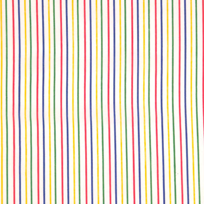 Pattern of multicolored vertical stripes on a white background