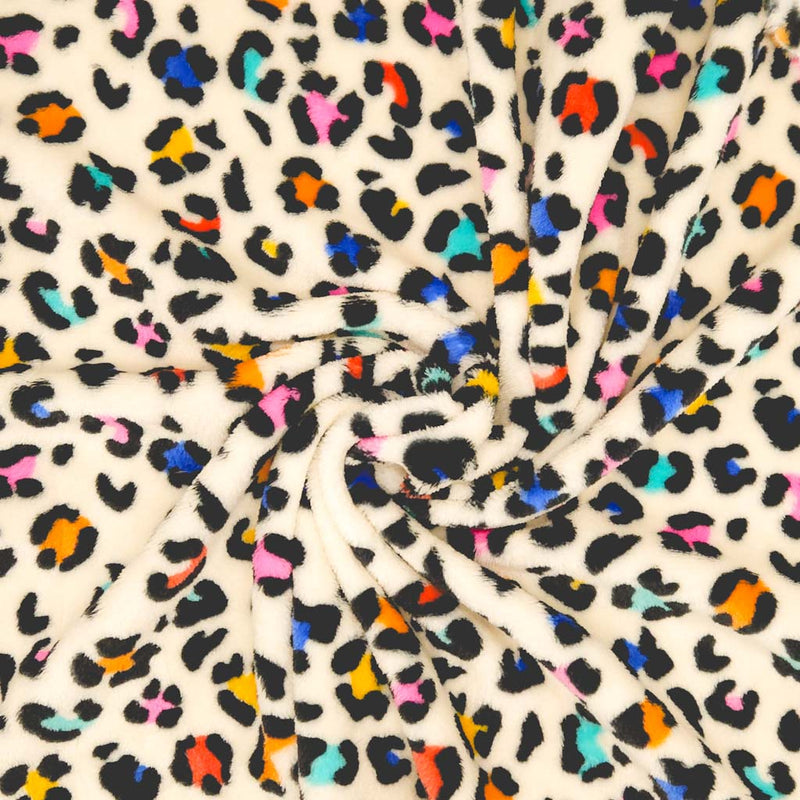 Bubs Cuddle Fleece - Multi Leopard