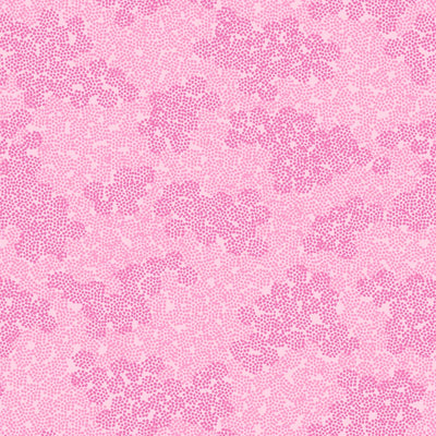 A pretty floral blender of hydrangeas printed on a pink premium quilting cotton