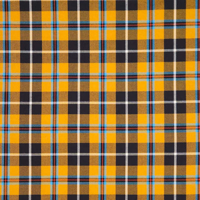Cornish tartan printed on a polyviscose fabric
