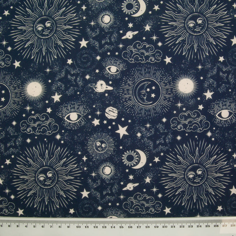 Zodiac Galaxy -  100% Cotton Fabric