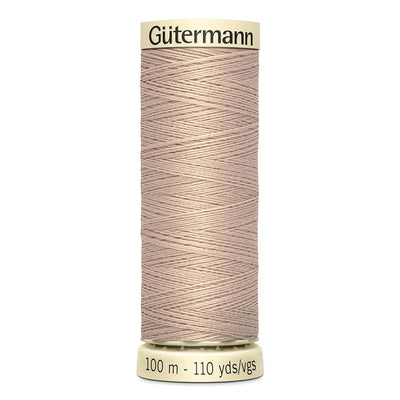 Gutermann Thread - Sew All - 100 Metres - Light Brown