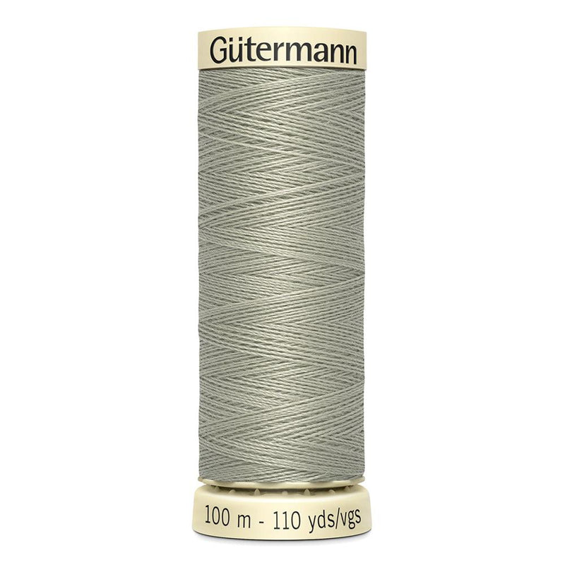 Gutermann Thread - Sew-All - 100 Metres -  Light Grey