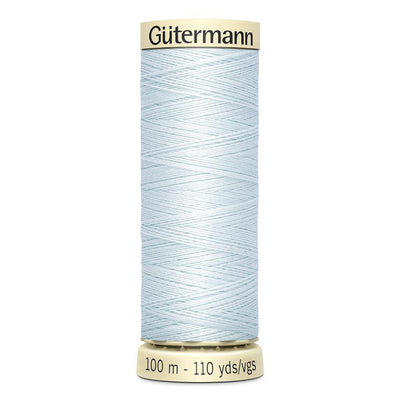100m light blue gutermann sew all thread