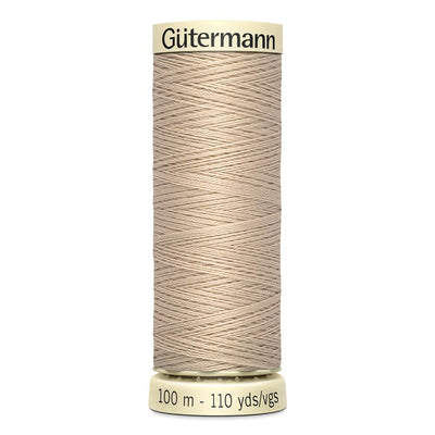 Gutermann Thread - Sew All - 100 Metres - Light Brown