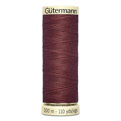 Gutermann Thread - Sew All - 100 Metres - Red/Brown