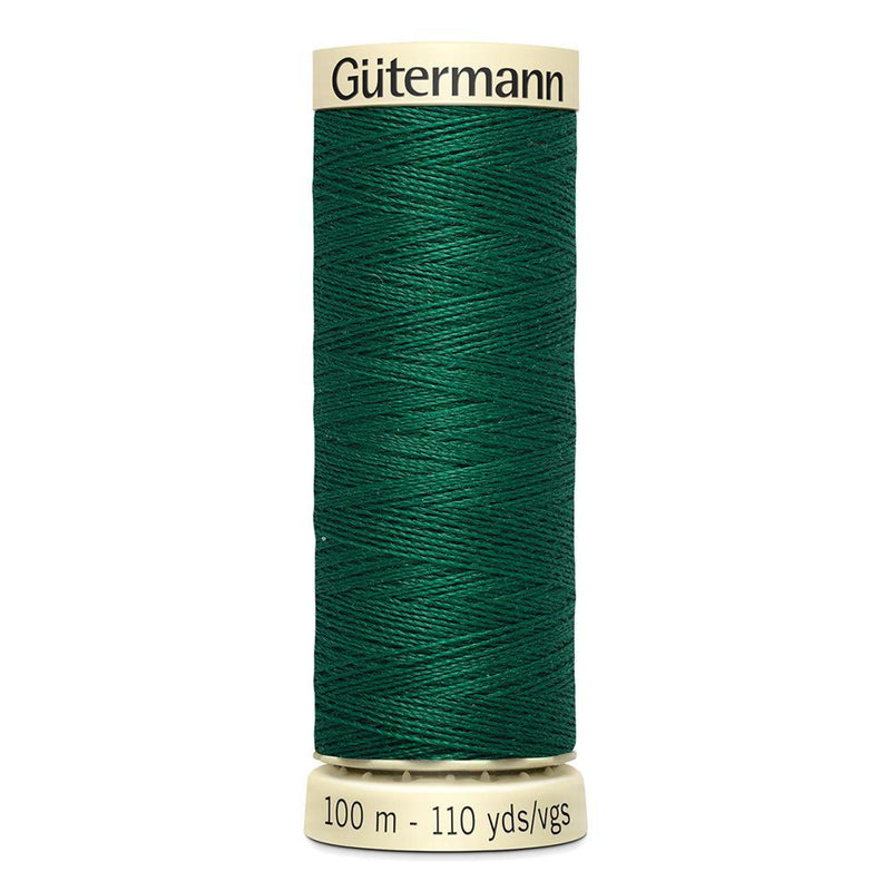 100m emerald green gutermann sew all thread