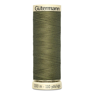 100m green/brown gutermann sew all thread