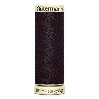 Gutermann Thread - Sew All - 100 Metres - Dark Brown
