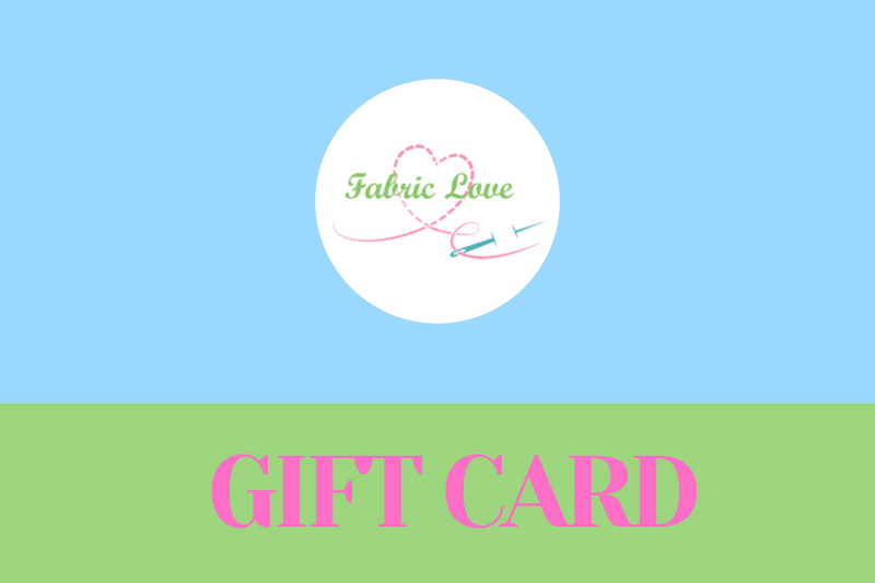 Fabric Love Gift Card