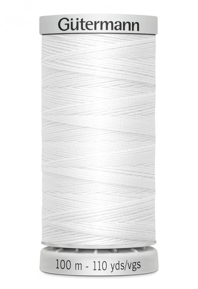 Gutermann Thread - Extra Strong - 100 Metres - Black/White