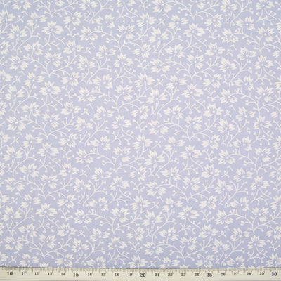 Fat Quarter Bundle of 5 - Lilac Shabby Chic Florals, Gingham and Spots