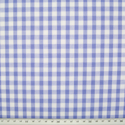 1/4" Corded Gingham Check - Lilac