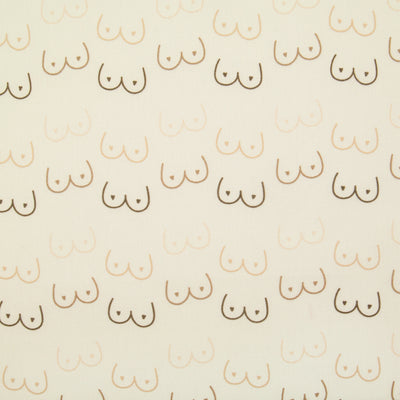 Boobies by Little Johnny -  100% Cotton Fabric