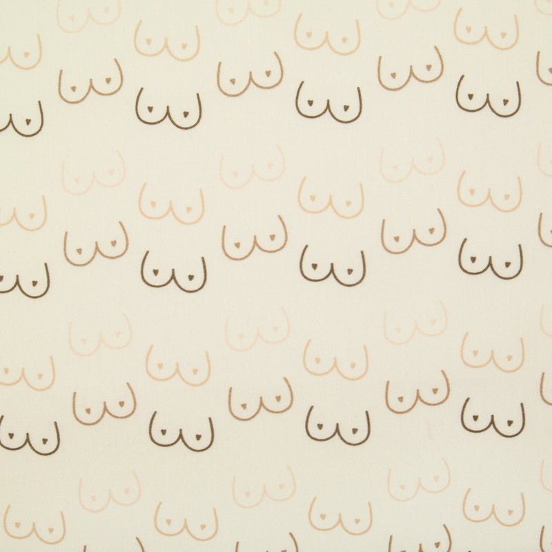 Boobies by Little Johnny -  100% Cotton Fabric