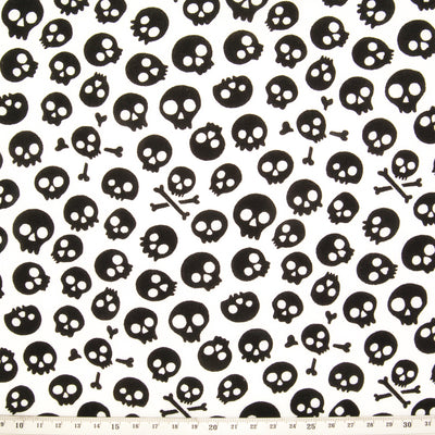 Halloween Skulls & Skeletons Bundle - Fat Quarters - Polycotton