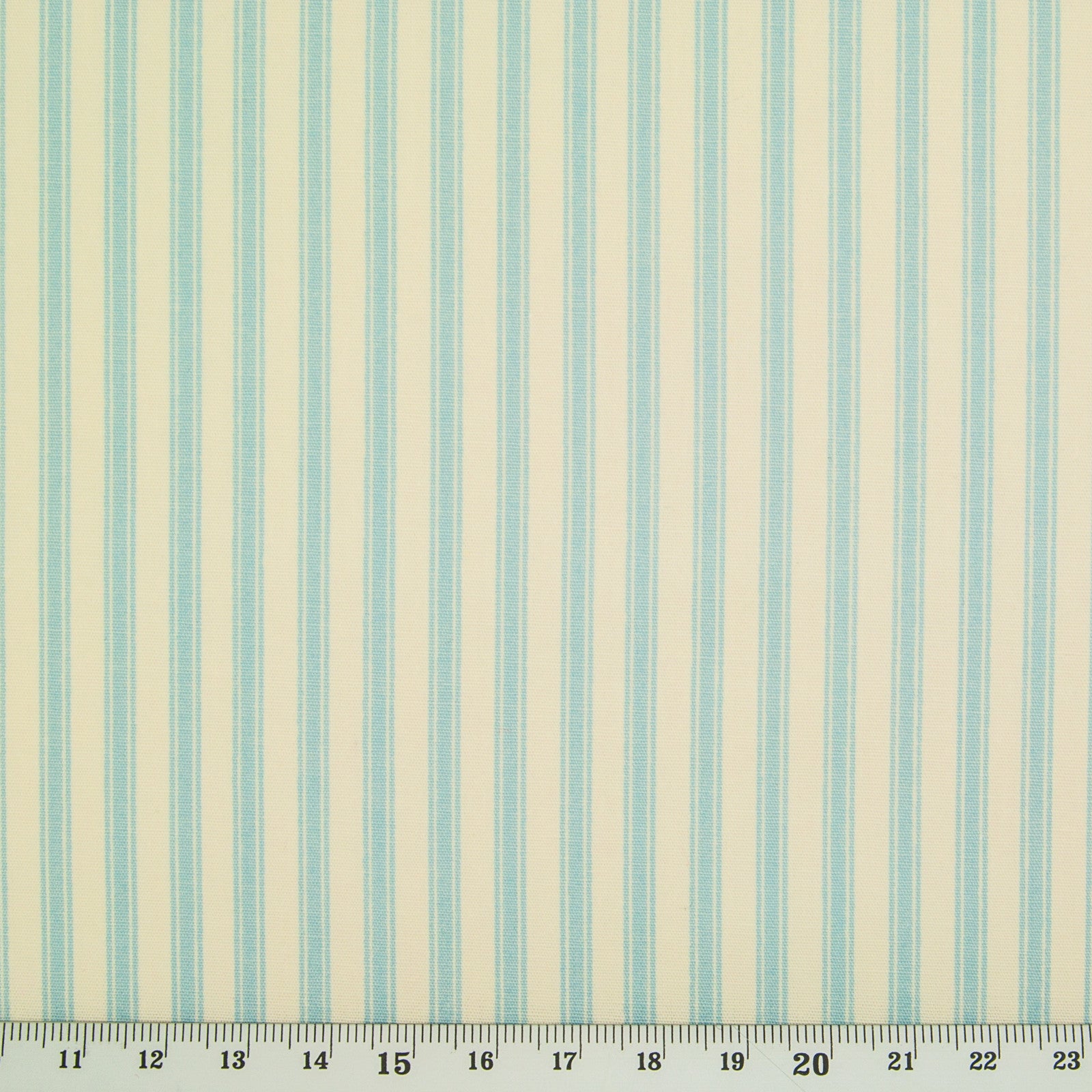 Rose & Hubble Classic Ticking Stripe  -  100% Cotton Poplin - Blue